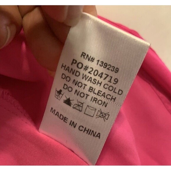 Do+Be Womens Pink Wrap Strapless Cocktail Party Dress medium Barbie Sexy Brunch - Picture 10 of 12